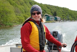 Dawn à la barre Dawn à la barre