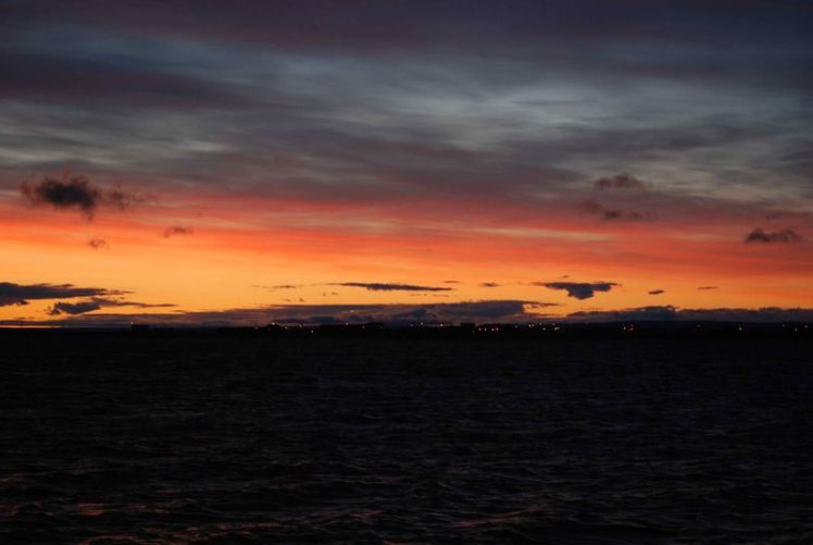 Coucher soleil Paulatuk