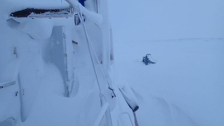 Grosse chute de neige