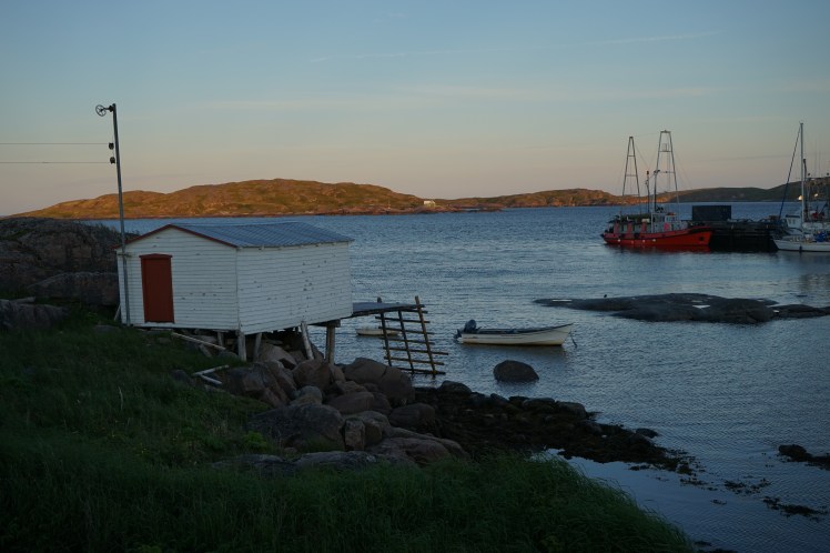 15- le bâteau entre en gare de Harrington Harbour
